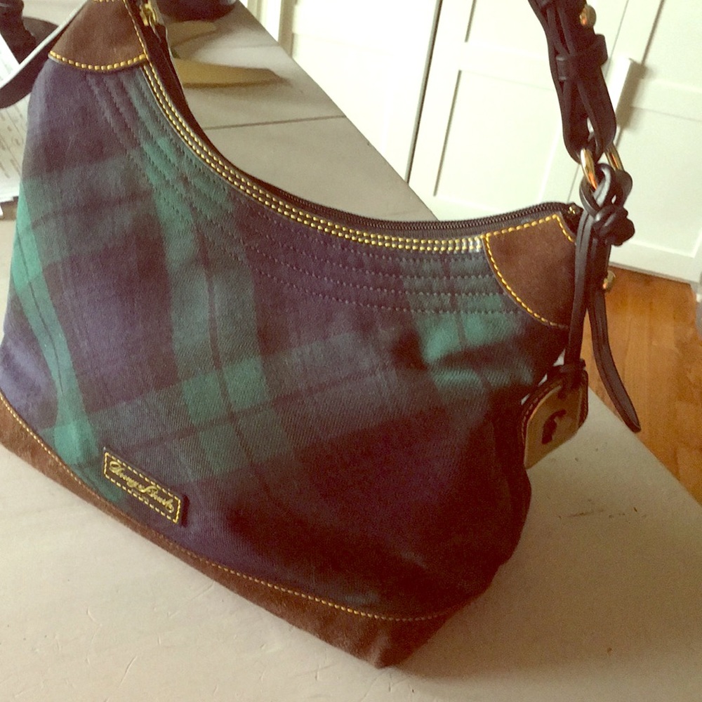 Dooney & Bourke plaid wool should bag